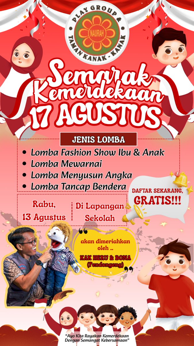 annzeerf's tweet photo. Lama dak ketemu kak @herumawan malah tetiba ngedongeng di sekolah bocil. 
Excited ta miiiiiiiii 😍😍😍😍😍😍 https://t.co/PVLs8axc5A