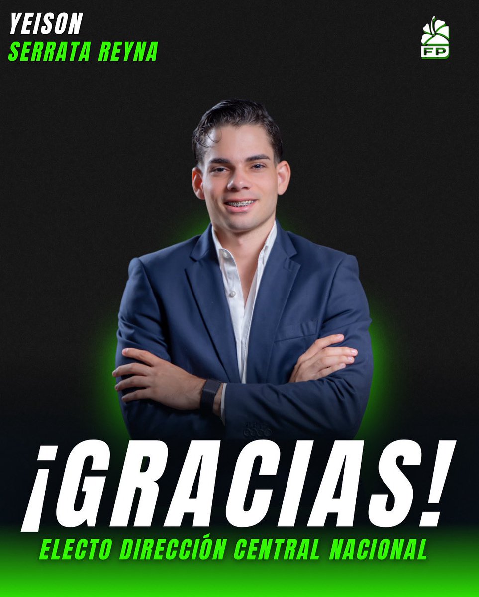 ¡Gracias a todos! Hoy celebramos este gran paso, electo como miembro de la Dirección Central Nacional. 

¡Este logro es de todos!