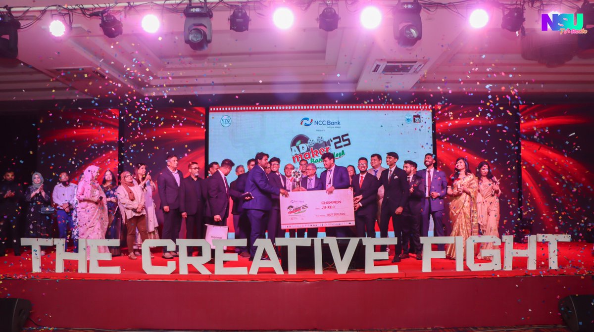 Ad Maker Bangladesh 2025 – The Creative Fight! - NSU TV RADIO youtu.be/JcTQaFvGnJE?si…