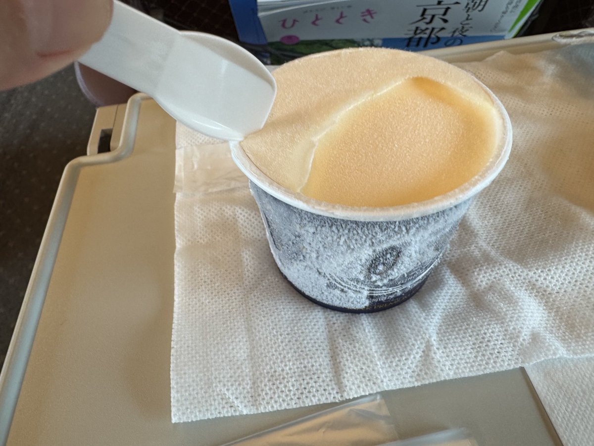 itoi_shigesato's tweet photo. いつかはやわらかくなって、
いつかは食えるはずの
アイスクリーム。

あらゆる困難も、
いつか溶けてくれる。
そういうことを教えてくれる
「希望」の料金が390円である。
なんとお買い得な！ https://t.co/kaaO3EyMrA