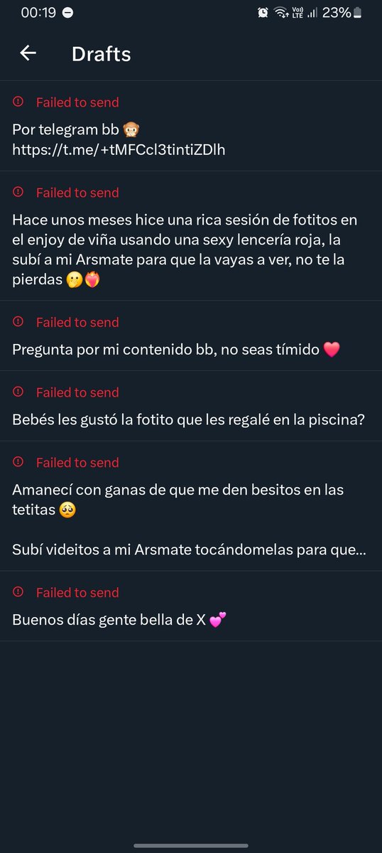 Qué onda esta plataforma que no me envía algunos posts? Se han perdido de muchos avisos y nu me he dado cuenta 🥺