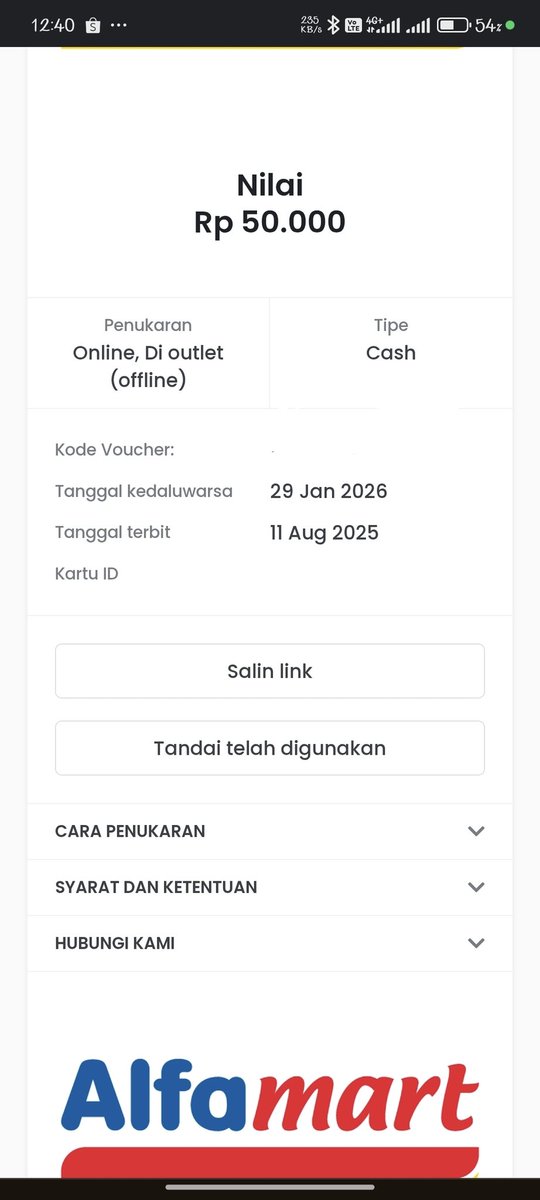 ddewialx's tweet photo. Hasil dari check-in dan ngerjain tugas tiap hari di Bing, bisa tuker voc. Alfa, Grab, Roblox dll, klik link kalo mau ngerjain tugas juga dan dapat Vouchernya
#VoucherGrab
#VoucherAlfamart
#DiskonGrab
#DiskonAlfamart
#Roblox
#Robux
#Bing
#microsoftrewards
https://t.co/rhhbOyKn5L https://t.co/MU1AZDSTaN