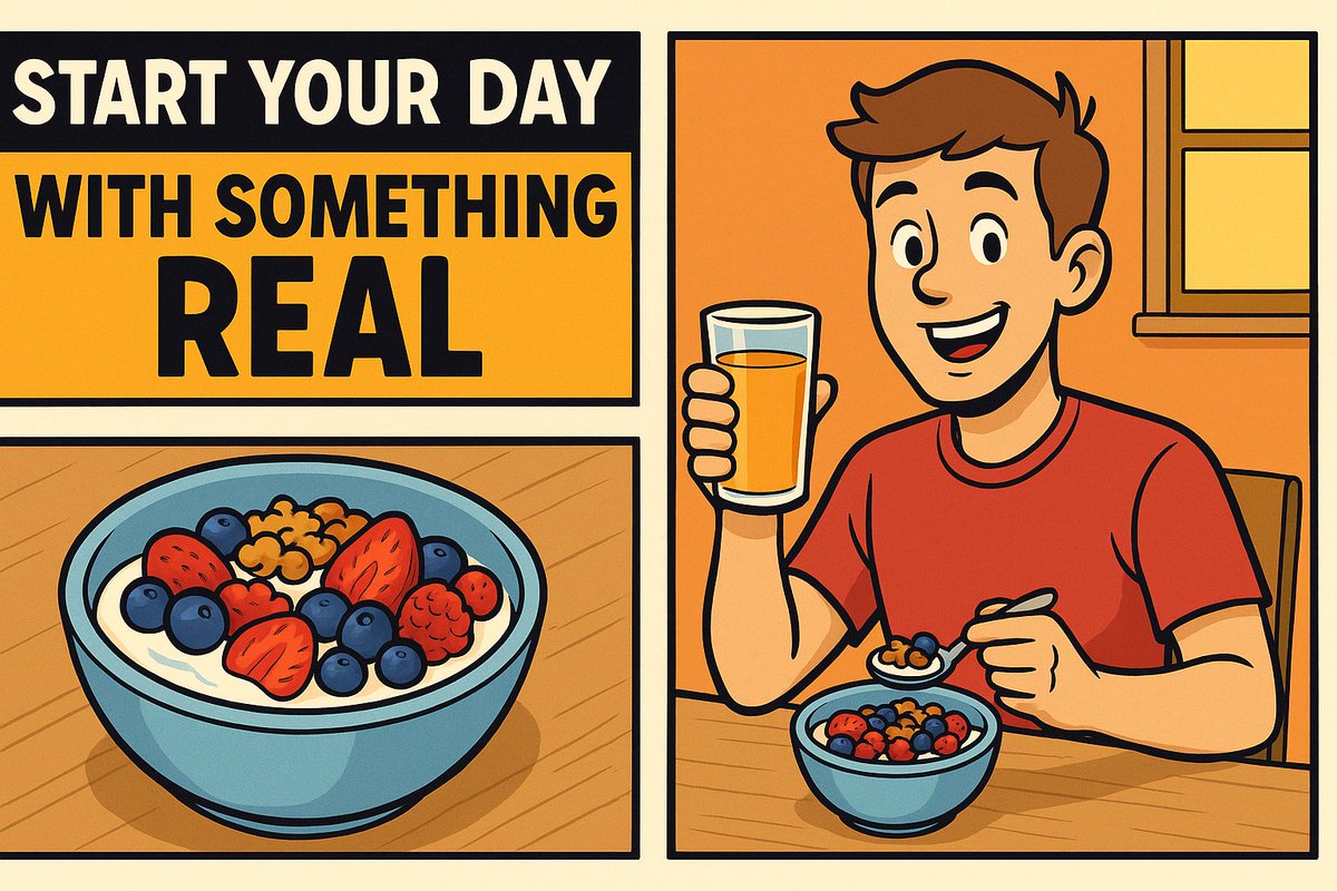 TriJayhawkRyan's tweet image. Start your day with something real. When mornings get rushed it is easy to leave the house with nothing in your stomach. That sets you up for a late morning crash in energy and focus.

#HealthyFuel
#EatForPerformance
#MorningFuel
#BusyAthlete
#TrainAndRecover