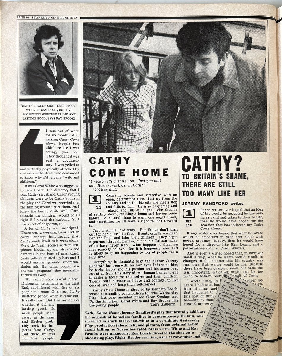 #RayBrooks in the <a href="/RadioTimes/">Radio Times</a> 50th anniversary souvenir special from 1973.