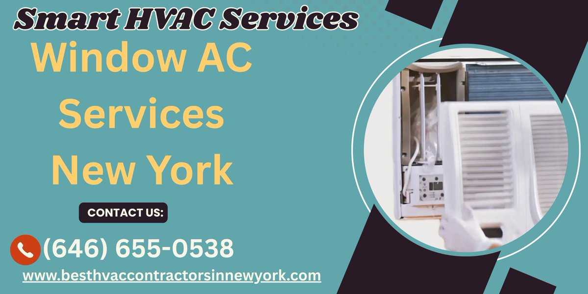 services89045's tweet photo. Window AC Services New York | Window AC Repair New York | Window AC Installation New York | Contact Us (646) 655-0538, Visit Now https://t.co/nPgsOxqmYA #hvac #plumbing #airconditioning #cooling #hvaclife #plumber #heatingandcooling #hvacservice #furnace #ac #hvactechnician https://t.co/XXd4BKCcrb