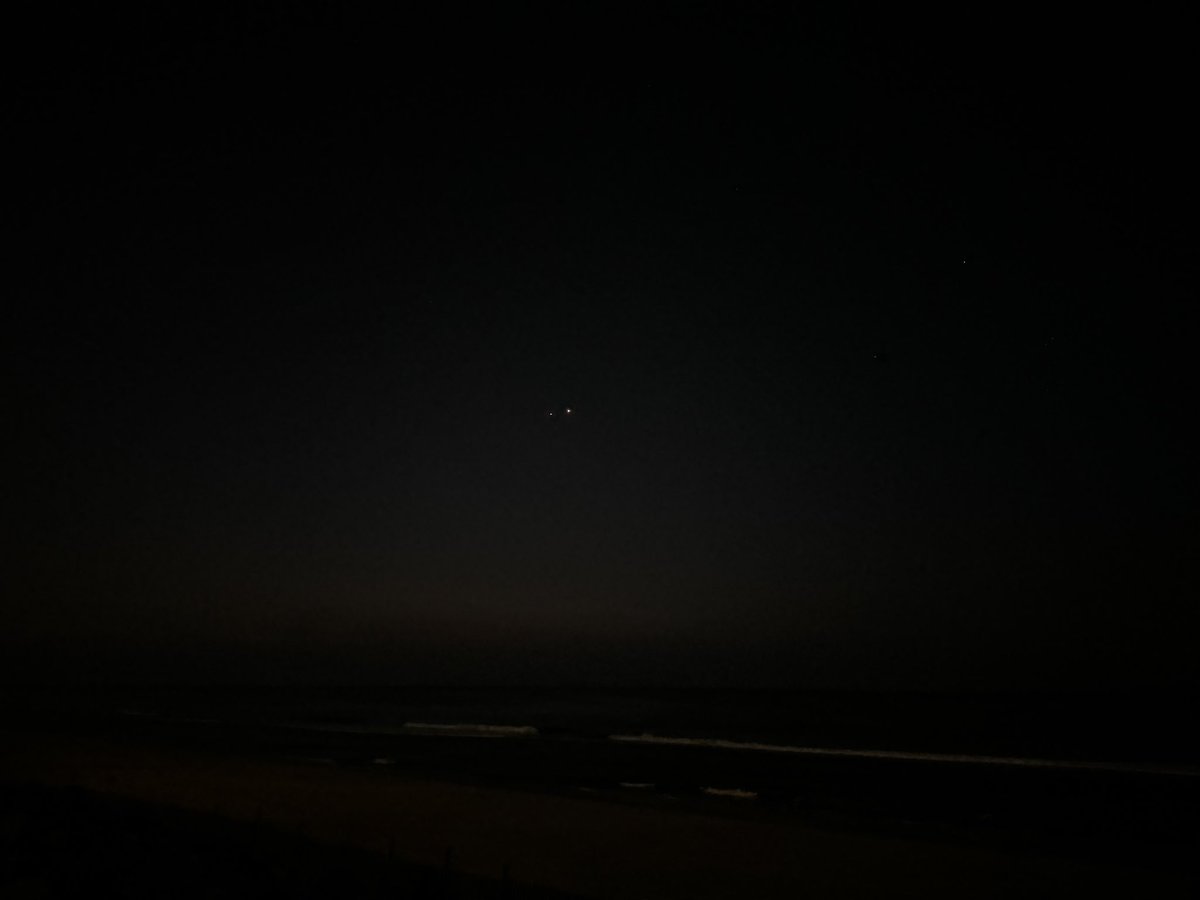 arguslqd's tweet photo. Venus and Jupiter from Beach Haven, NJ at 5 AM 💫

@jetty @saveLBIorg @ReClamtheBay @LongBeachIsland @NASASolarSystem https://t.co/4yUUTNhc7U