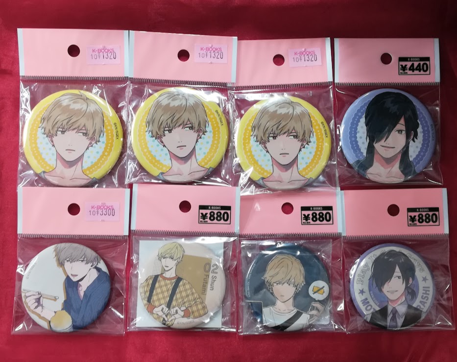 入荷情報】 『#クールドジ男子』 ○emo cafe ○キャラバッジ