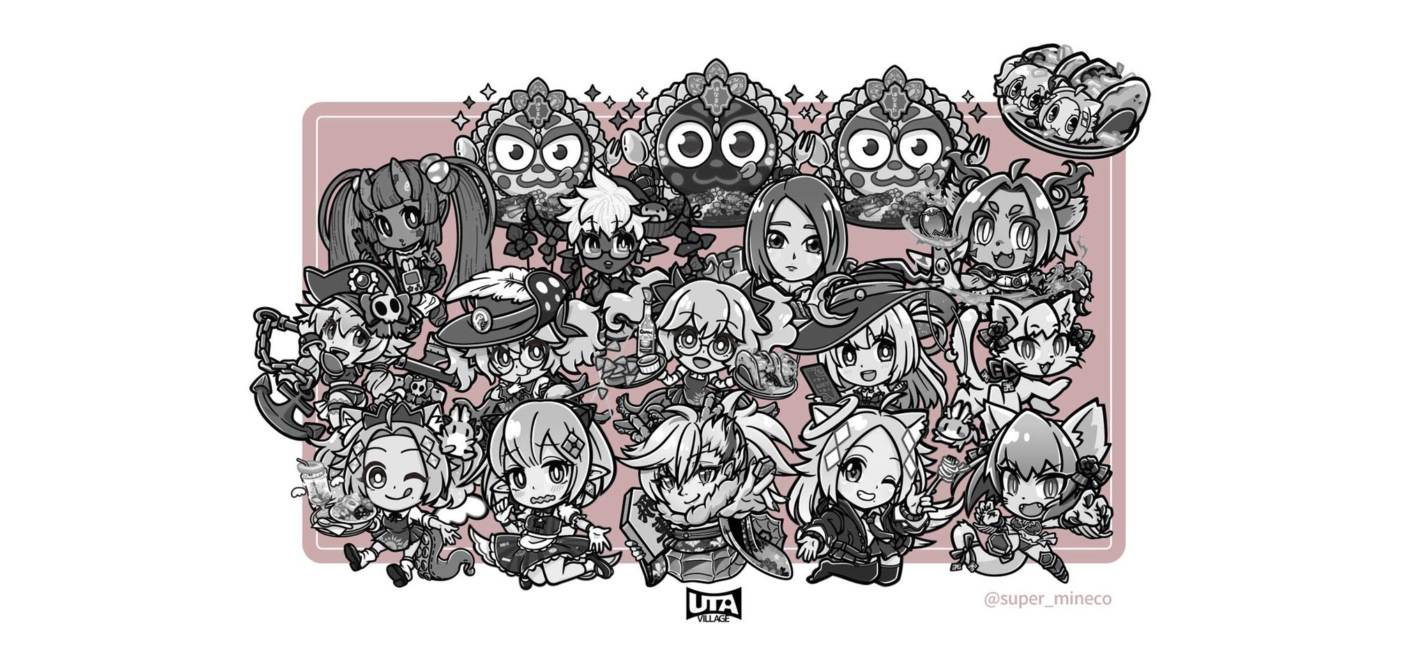 ちゃんまいページ みねこちゃん👼Illustrator＆Vtuber on X: 