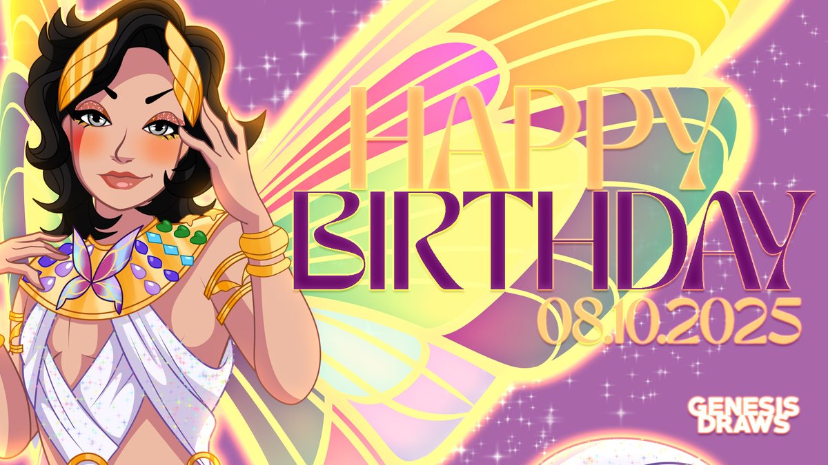 GenesisDraws's tweet photo. MY 24TH BIRTHDAY VOD IS OUT NOW! Feel free to watch it here!
#GenesisLIVE #GenesisDraws #VTuberEN β¨πππ
https://t.co/cNvBGEZduR https://t.co/tlrgLBZdmA