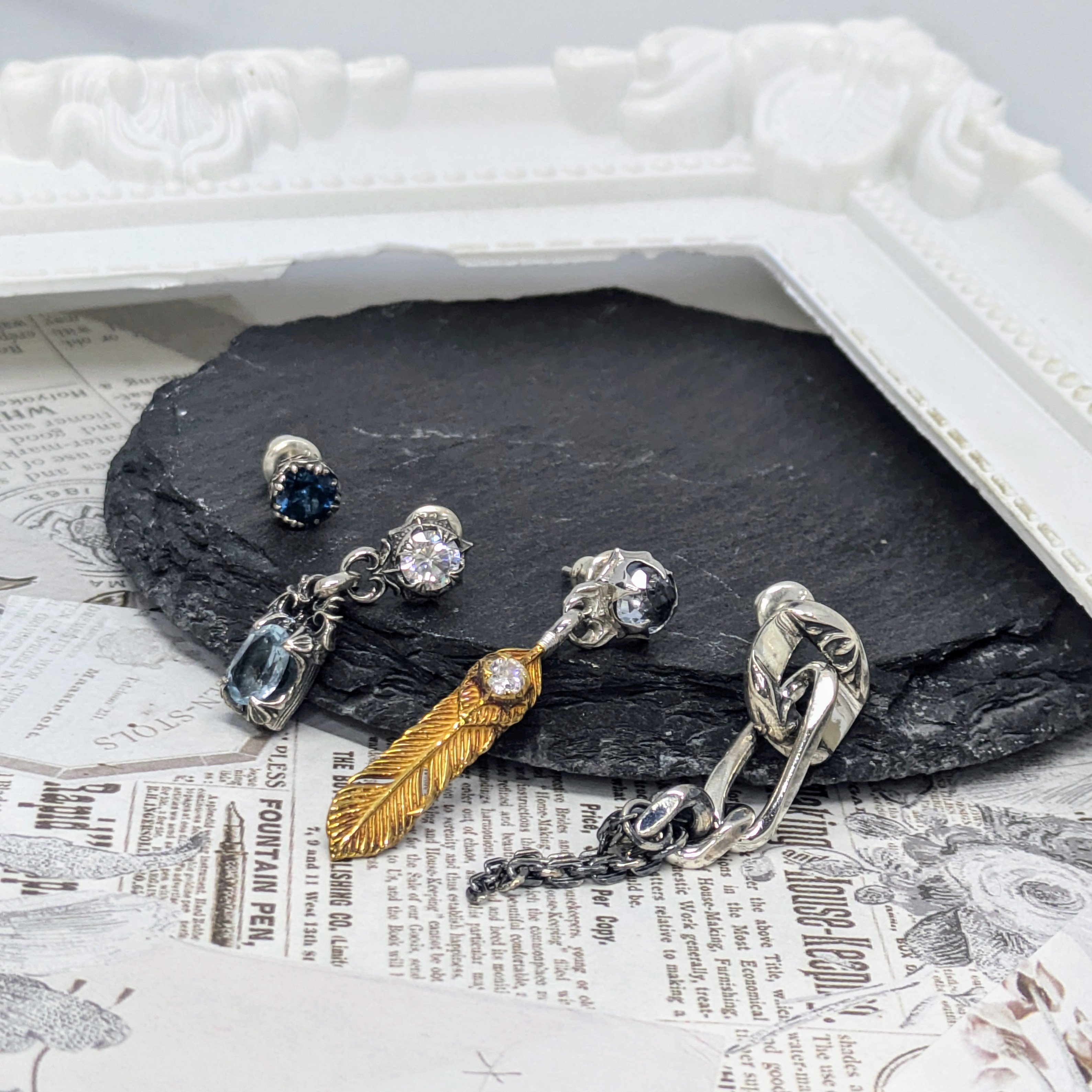 シルバー925天然石セブンチャクラ トップ【イン ド直輸入】純銀製 スーパーセブンペンダントトップ（シルバー925） - 埼玉県吉川市