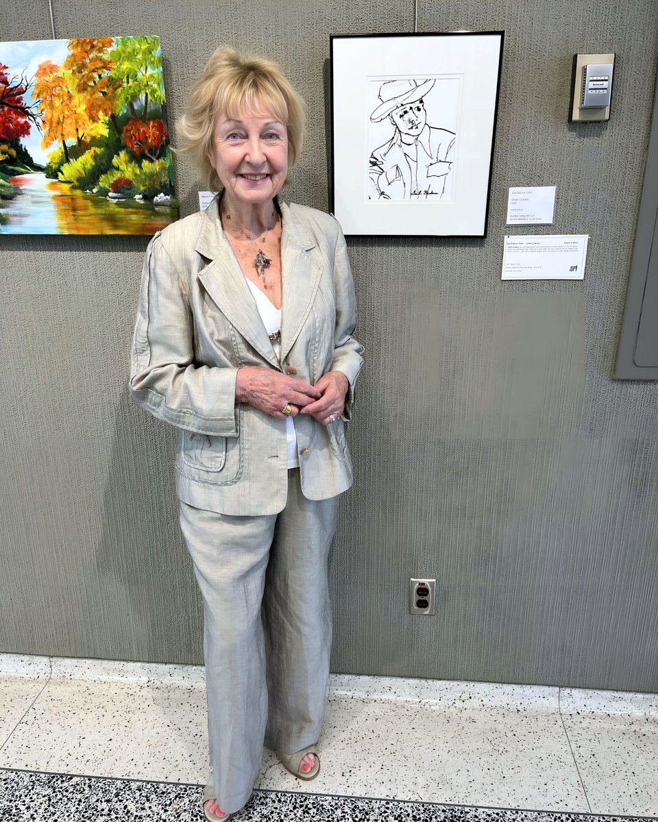 #AgoraArtistOnTheMove: Gail Backus recently received an Award of Merit for her painting “Urban Cowboy” at the Humber Valley Art Club’s show, held at Toronto’s Etobicoke Civic Centre from June to July—a well-deserved recognition of her unique vision. Congratulations, Gail!🎉👏
