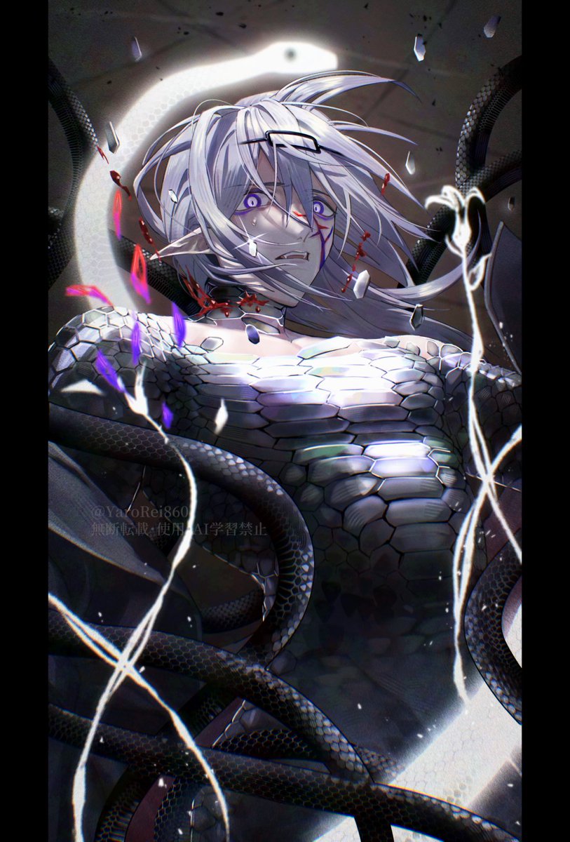 凋零
＊公式絵師さんの二次創作含む＊
#シャレム
#アークナイツ