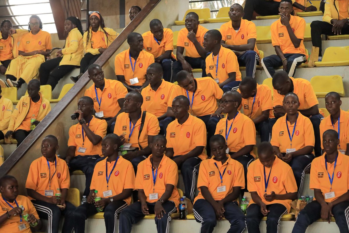 USSSAOnline's tweet photo. Set to be flagged off, smartly dressed in yellow and black. 
Team Uganda, Let's go!
#FEASSAGames2025 - Kakamega https://t.co/ijSfa6yEx3
