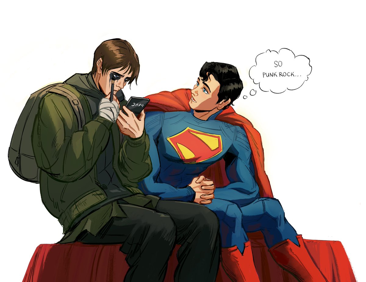 ziyuanyuan1113's tweet image. they would have had such good interactions together😭
#Superman #Batman #superbat