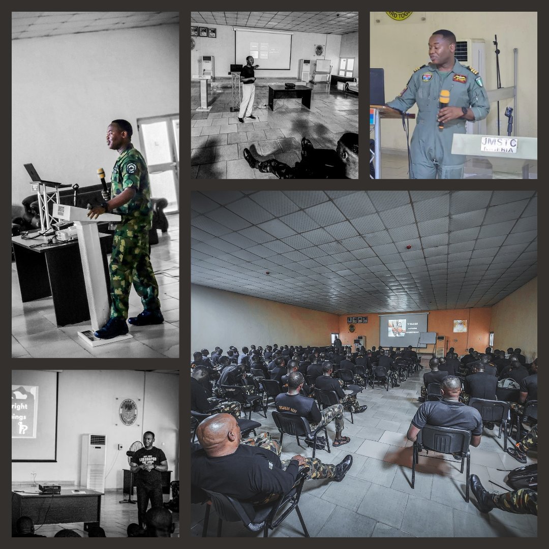 "Is it to do things right or do the right things,or both?" Faciliating leadership sessions for over one thousand Nigerian Navy personnel since Nov 23, their stories has reshaped my understanding of Service and inspired my continual growth.
Here is to building leaders for impact.