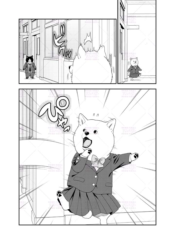 通り道にちょっと苦手な男子がいる美少女の漫画です　(1/2)
#犬田さん漫画