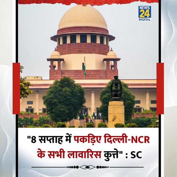सुप्रिम कोर्ट भी सब समझ रहा है 
इसलिए ये आदेश किया है 
अब कुत्तों से खतरा बढ़ता जा रहा है इनको पिंजरे में रखना जरूरी है