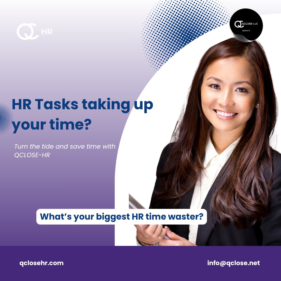 QCloseLLC's tweet image. HR friends, let’s be honest,
What’s your BIGGEST time-waster?
A) Manual data entry
B) Endless paperwork
C) Repetitive tasks
D) All of the above 🤯
Vote in the replies ⬇️
#HRmanagement #QCLOSE #cloudbasedsolutions