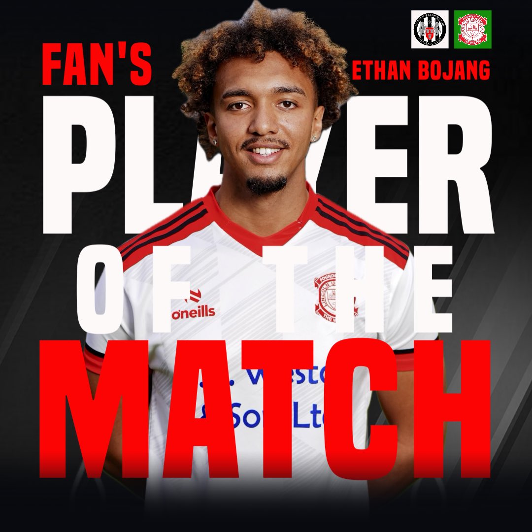 Back-to-back! 💪 

38% of you voted for Ethan Bojang as the Fan’s Player of the Match against Heaton Stannington! 👏