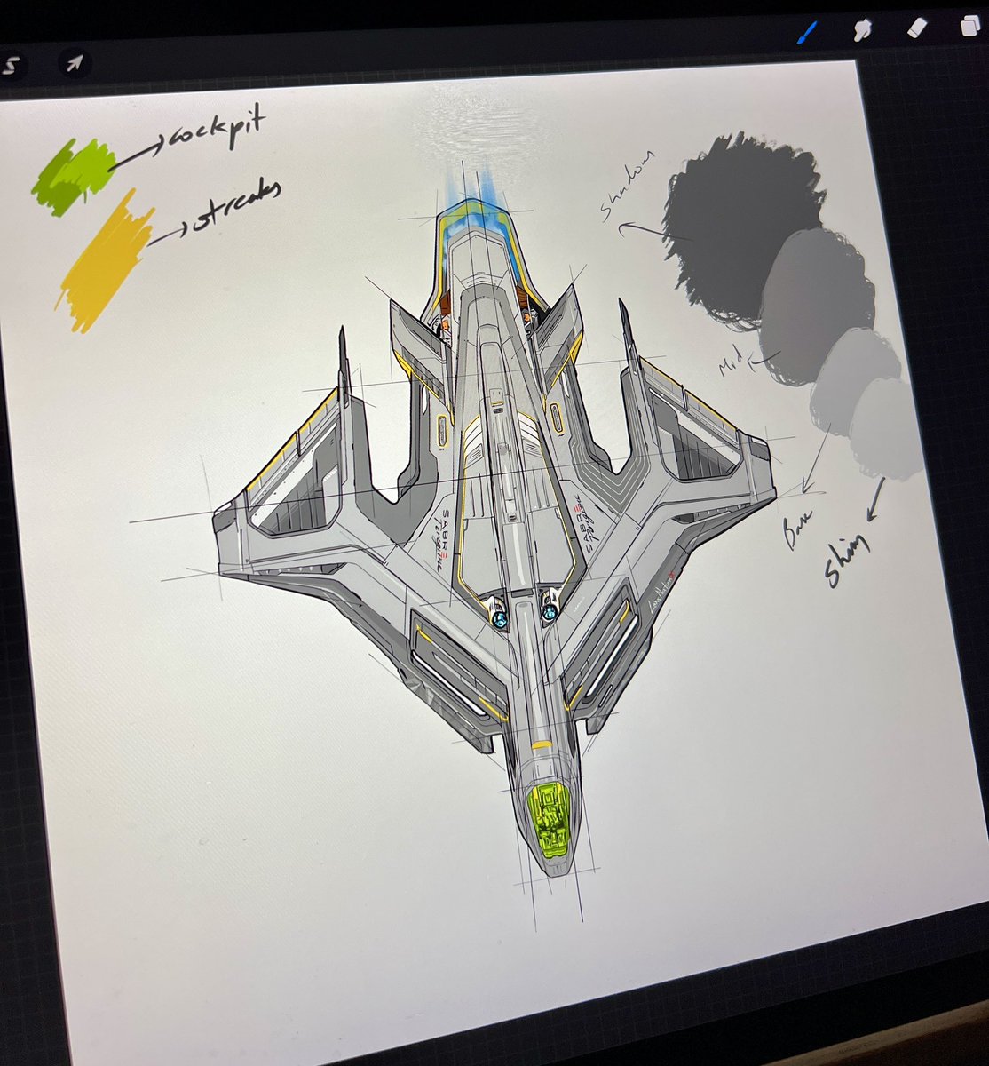 LensNation (@lensnationx) on Twitter photo Progress for Peregrine artwork. Drawing these for <a href="/ATMOesports/">ATMO Esports</a> for soon upcoming T shirts merch :)
#starcitizen #procreateart #scifi Progress for Peregrine artwork. Drawing these for <a href="/ATMOesports/">ATMO Esports</a> for soon upcoming T shirts merch :)
#starcitizen #procreateart #scifi