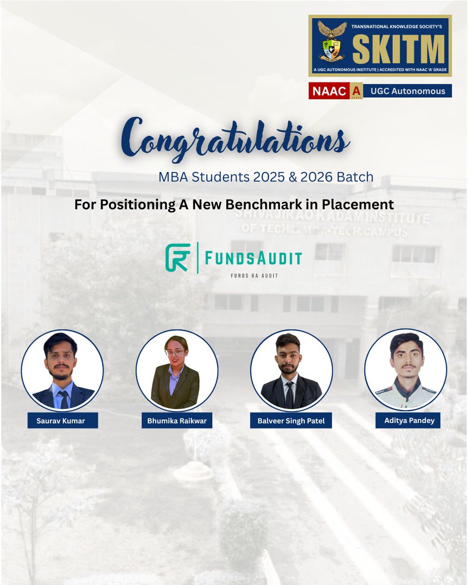 Shivajirao Kadam Institute of Technology & Mgmt. tweet media