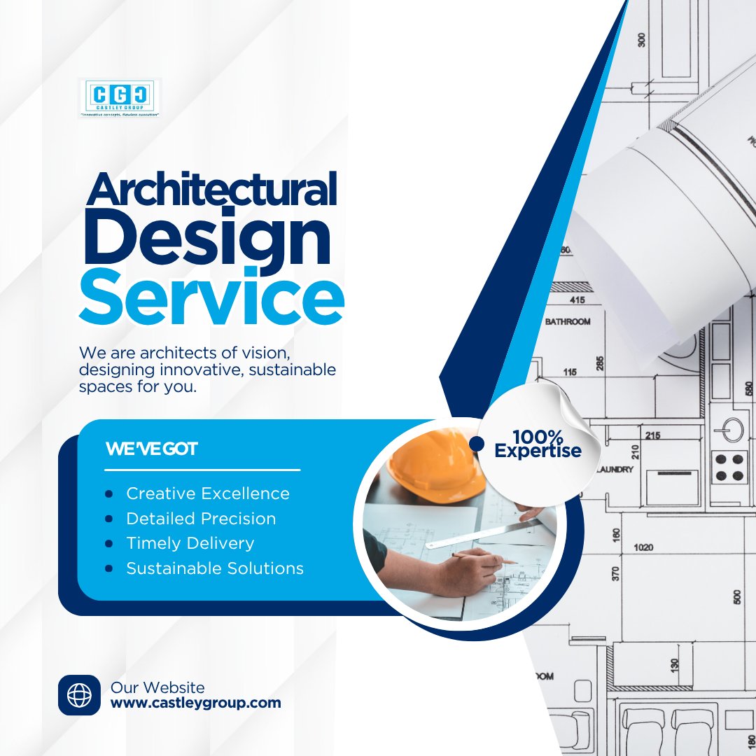 Castleygroup's tweet photo. We are Architects of vision, designing innovative and sustainable spaces for you. 

#castley #architect #innovative #design #Construction https://t.co/86Caqj9Mok