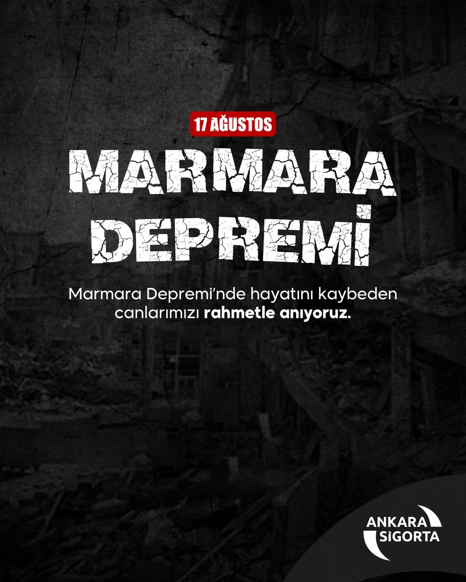 Unutulmaz acının yıldönümünde, kaybettiklerimizi rahmetle anıyoruz.