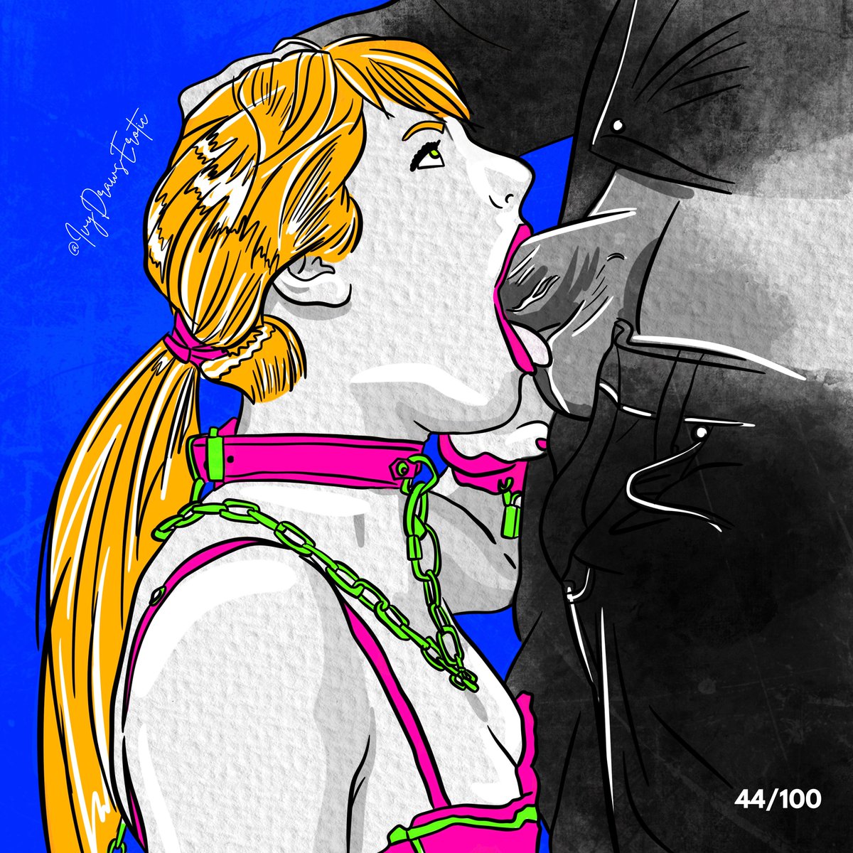 "You are my king"
44/100

#erotic #art #eroticart #drawing #blowjob #sexy #naughty #horny #dirtysketch