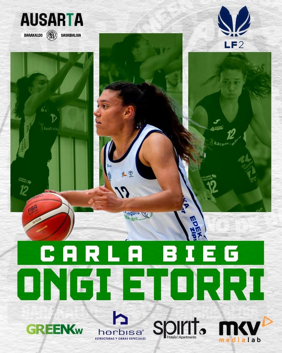 HORBISA SPIRIT GREENKW BARAKALDO (@barakaldo__est) on Twitter photo Begietara begiratzean badakigu ausarta dela ๐ค๐
๐ Carla Bieg traerรก tiro y visiรณn de juego al Horbisa Spirit GreenKW Barakaldo
๐ซก Ganes de gaudir <a href="/carlabieg/">carlabieg</a>
๐ซถ๐ป Zure jokoaren kontrola eta hotza arin batean astintzeko gaitasun berezi hori, laster Lasesarren
#ItzulerakoBidea Begietara begiratzean badakigu ausarta dela ๐ค๐
๐ Carla Bieg traerรก tiro y visiรณn de juego al Horbisa Spirit GreenKW Barakaldo
๐ซก Ganes de gaudir <a href="/carlabieg/">carlabieg</a>
๐ซถ๐ป Zure jokoaren kontrola eta hotza arin batean astintzeko gaitasun berezi hori, laster Lasesarren
#ItzulerakoBidea
