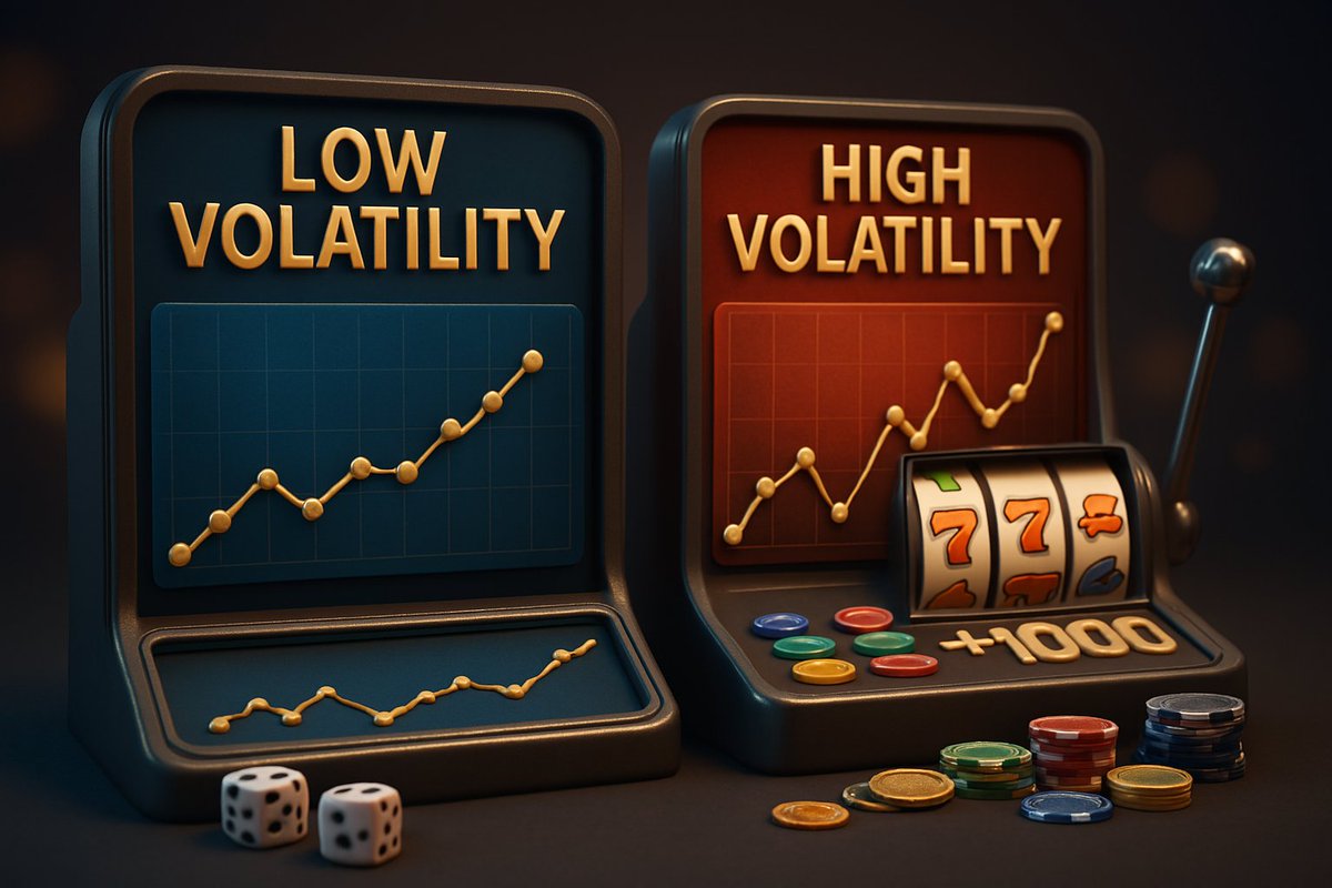 abcd_gaming_'s tweet photo. 🧠 RTP ≠ Everything.
🎲 Volatility drives the how, not just the how much.
⚡ High = rare, big wins.
💧 Low = frequent, small wins.
🎯 Operators: Align with player behavior.
📦 Distributors: Target the right audience.
 #SlotScience #CasinoMath #iGamingExplained #B2Bslots https://t.co/I5KpXD1Ck9