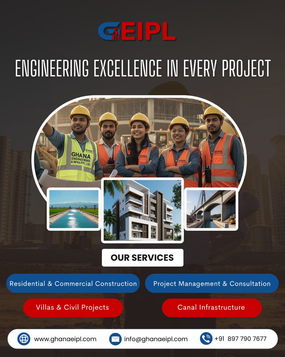 GhanaEngineers's tweet photo. From blueprint to reality – we construct more than buildings, we build trust.

#constructionlife #buildingdreams #strongfoundations #qualityconstruction #skylinedesign #constructionprojects #buildingtrust #civilengineering #realestateconstruction #dreamhomebuilders https://t.co/hFCoHzGBbv