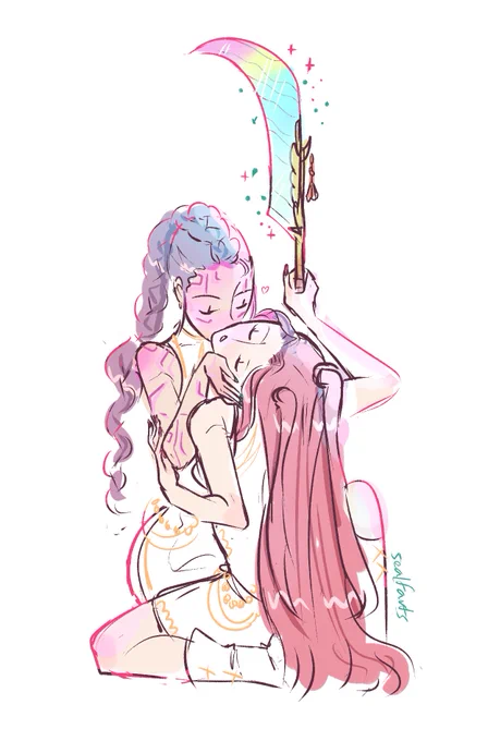 friends to enemies to lovers... or something #KPOPDEMONHUNTERS #rumira