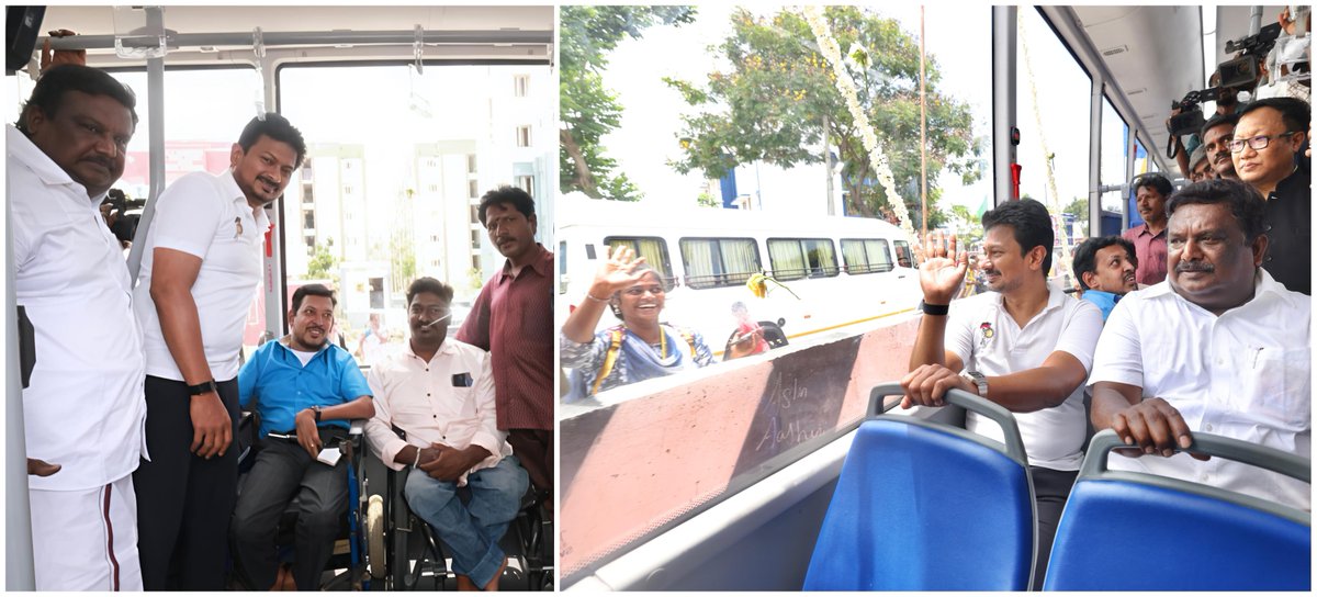 Udhaystalin's tweet image. மாண்புமிகு முதலமைச்சர் @mkstalin அவர்கள் தலைமையிலான #திராவிட_மாடல் அரசு,  தமிழ்நாட்டின் போக்குவரத்து மற்றும் உட்கட்டமைப்பு வசதிகளை மேம்படுத்திட தொடர் நடவடிக்கைகளை எடுத்து வருகிறது.

அந்த வகையில், சென்னை மாநகரப் போக்குவரத்துக் கழகம் சார்பில் ரூ.233 கோடி மதிப்பில், 55 தாழ்தள…