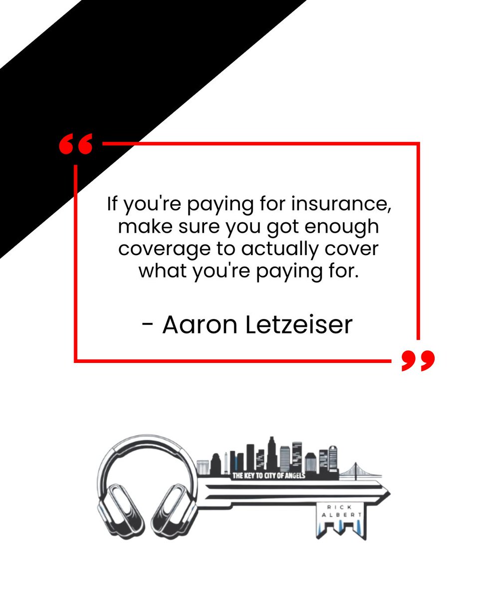 LamericaHomes's tweet photo. Aaron Letzeiser breaks down why coverage gaps can cost you big, especially in California’s current market.

🎧 Full episode here → https://t.co/SryeBxEwsx

#CaliforniaInsurance #PropertyCoverage #KeyToTheCityPodcast https://t.co/RTw8uvJcNQ