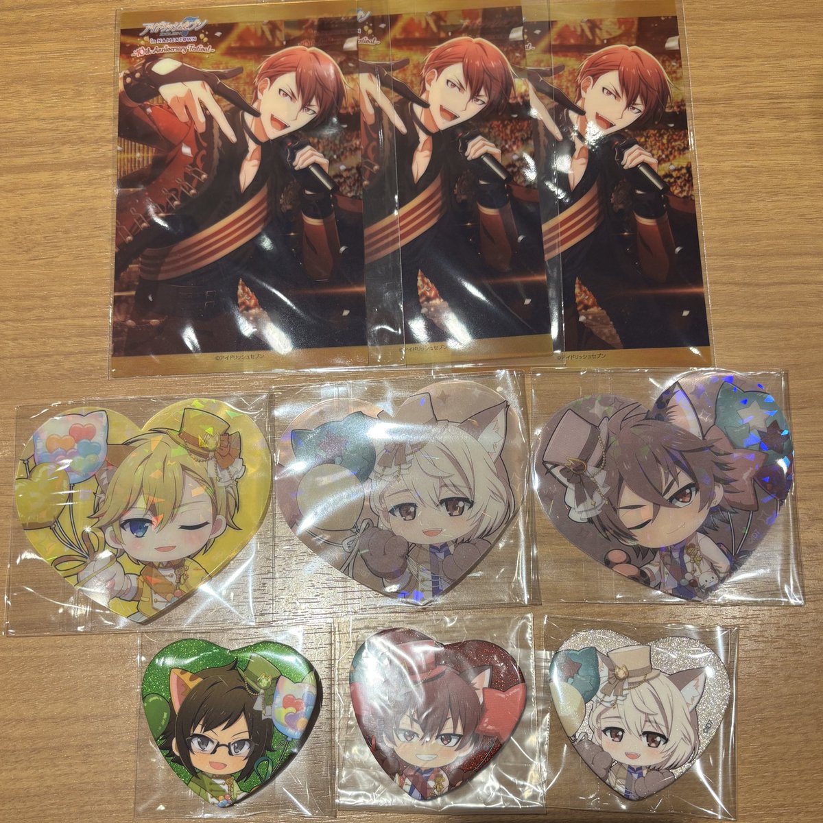 1000xxii's tweet photo. 【交換】アイナナ ナンジャ アイドリッシュセブン

譲＊大和 環 ナギ 悠 巳波 トウマ 虎於

求＊千

箔↔︎箔
本日池袋、ナンジャ手渡し
ただ今ナンジャを離れ、サンシャイン内でご飯食べてますので手渡しに少々お時間頂きます🙇‍♂️ https://t.co/ROm3rEqbgs