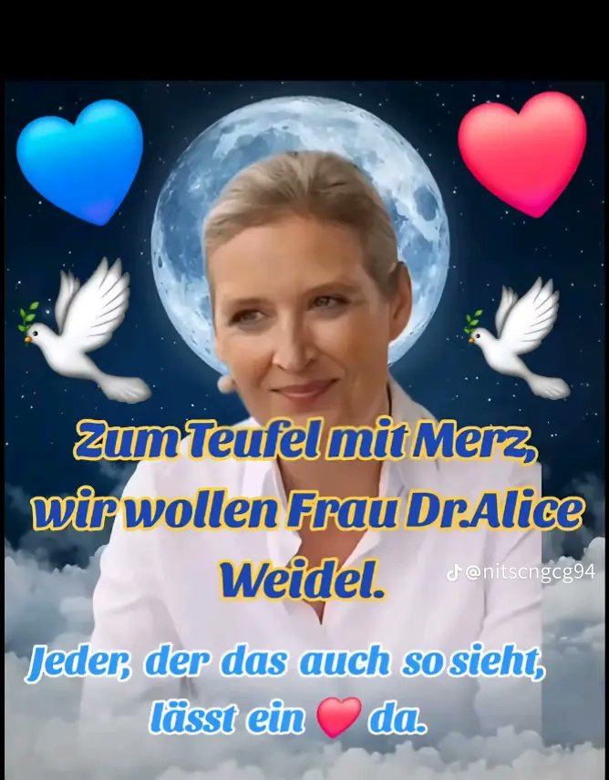 DanielVoll12251's tweet image. So ist es ,für uns gibt es nur eine Bundeskanzlerin und die heißt Alice Weidel, Gott schützen diesen einzige fähige Frau💙💙💙💙💙💙💙💙💙💙🙏🙏💙💙💙💙💙💙💙