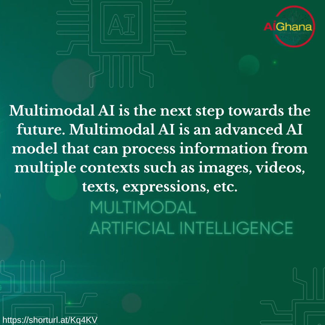 AIGhana1's tweet image. Multimodal AI combines text, images, audio, and more in one model.
Tools like GPT-4o and Gemini are already leading this shift.

Where do you see it making the most impact, education, health, or another sector?

#AIGhana #AIinAfrica #MultimodalAI #AITrends