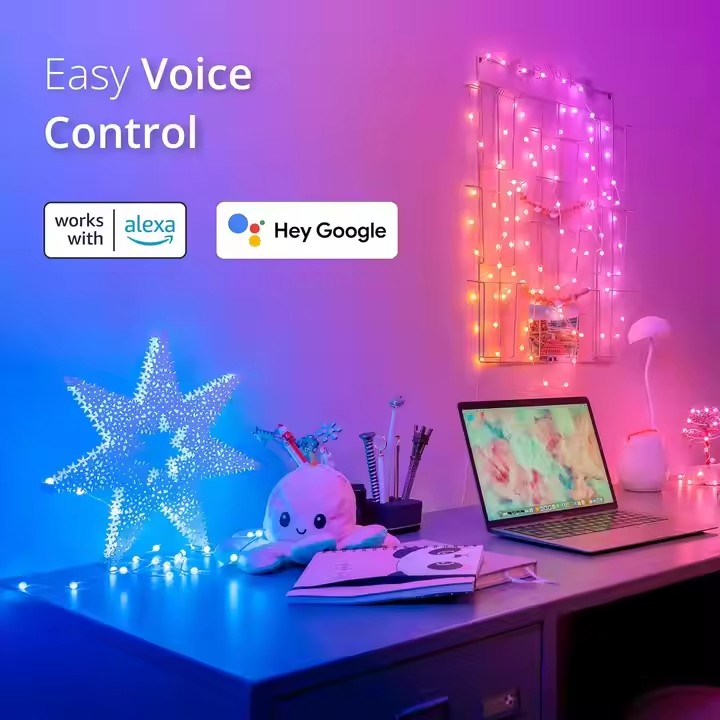Jane868789's tweet photo. Decorate your home with Smart RGB Mini String Lights.
Bring vibrant colors and cozy vibes to every corner.
Perfect for adding charm and style to any space!#SmartTouchLamp #RGBDeskLamp #MoodLighting #SmartLamp #ColorChangingLamp #LEDTableLamp #AmbientGlow #NightLight https://t.co/Spaa6daoe6