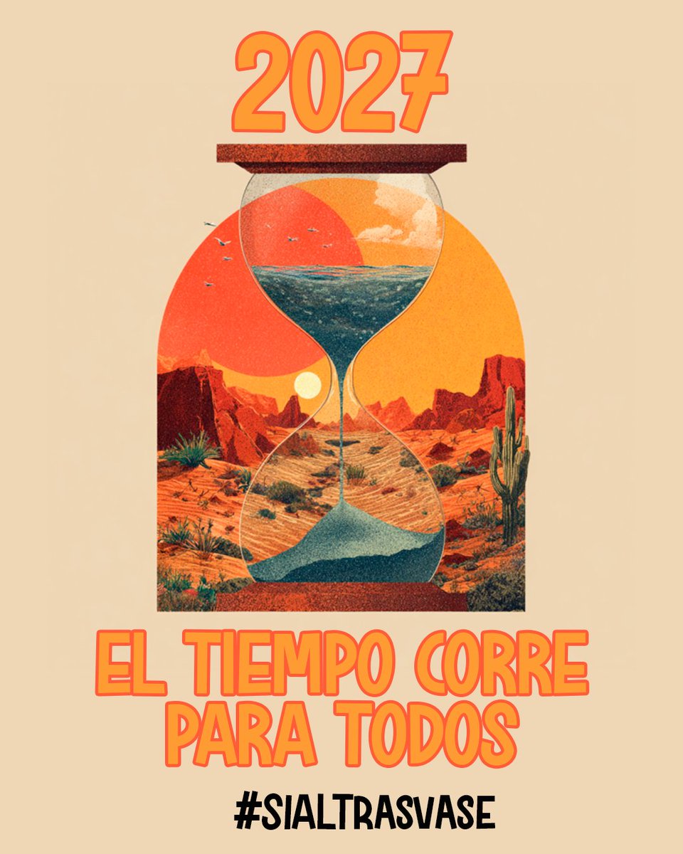 ⏳ 2027 está aquí y con él el recorte del Trasvase Tajo-Segura

💧 Sin agua se apaga la vida, la agricultura y el futuro del Levante

🚨 No permitiremos que nos quiten el pilar de nuestra tierra y nuestra economía

¡¡¡Exigimos soluciones reales!!!

#SiAlTrasvase
