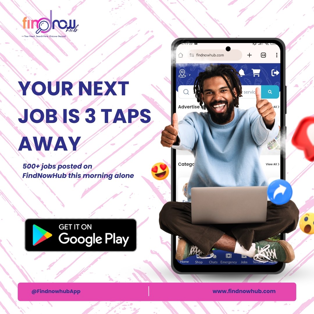 FIND NOW HUB App tweet media