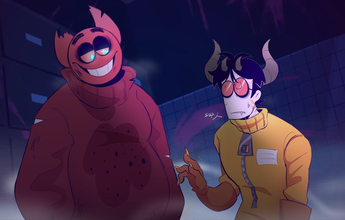 nannaphasdream's tweet photo. Greetings weirdo

#spookymonth 
#spookymonthfanart
#spookymonthdexter
 #spookymonthbobvelseb https://t.co/otvPEVqcXu