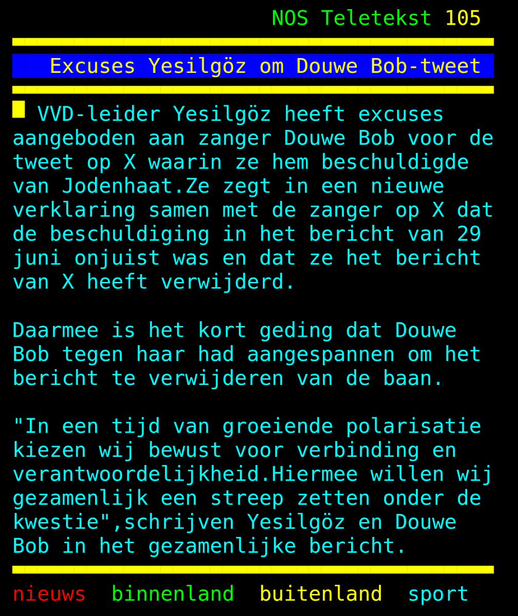 Onder hoge druk worden zelfs (extreme) politici lief... ❤️