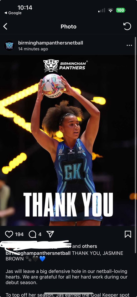 Where do we think she’s going?
I’m hoping rhinos 🙏 
#netballchaos #NSLSignings #nsl2026
