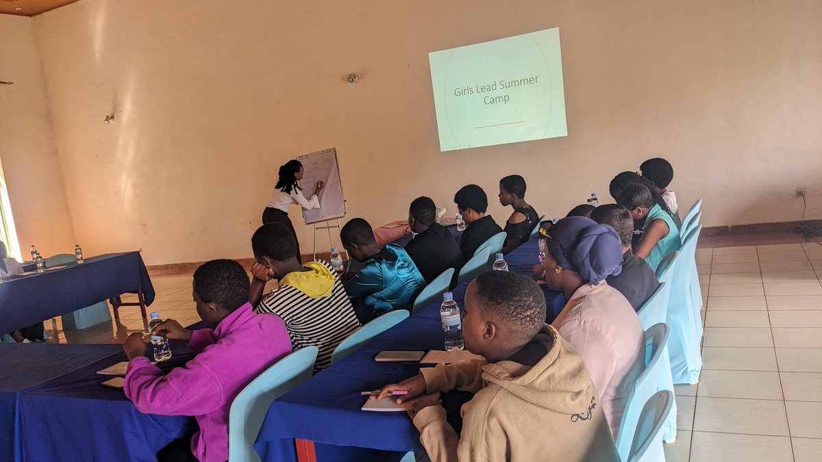 CVARwanda2016's tweet photo. #GirlsLeadSummerCamp2025 has officially kicked off at #InfinityHotel, @GatsiboDistrict the participants are diving deeper into the concept of leadership, understanding what it to become a great leader and what great leaders do to create positive change.
#GirlsLead25 https://t.co/J0jCdib7Hy