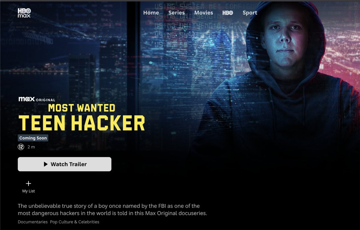 Holy shit, dude

Zeekill got his own HBO documentary. This guy was a serial swatter and part of Lizard Squad.

This guy was NOT a "dangerous hacker". He a swatter, DDoSer, and extortionist.

HBO, dawg, don't glorify these guys.