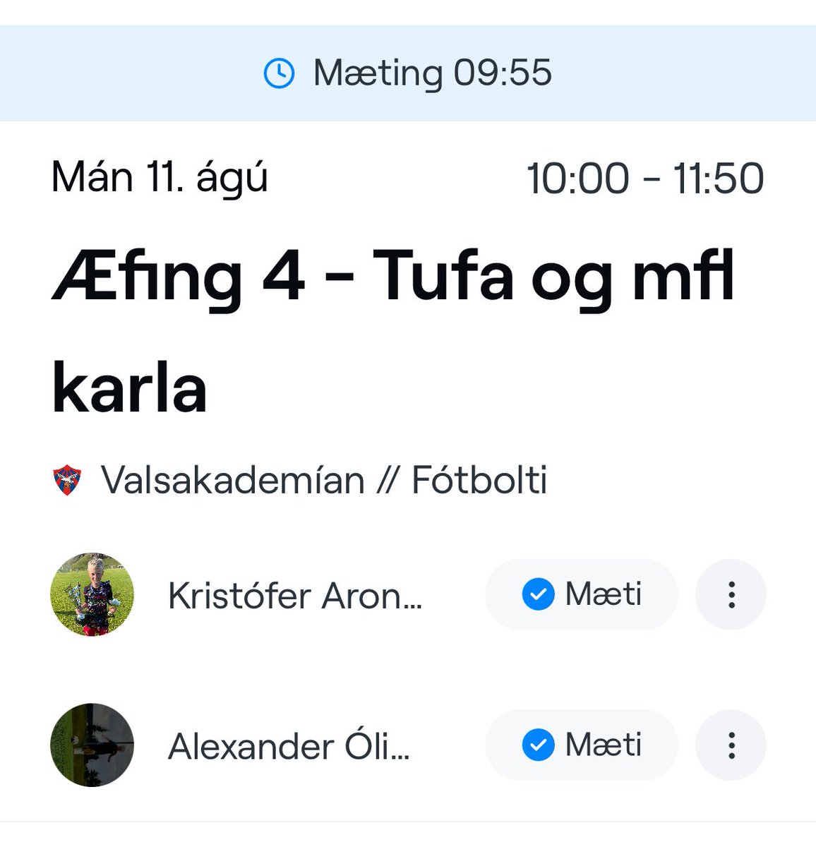 Frábær byrjun á deginum að skutla drengjunum á þessa æfingu.😭
