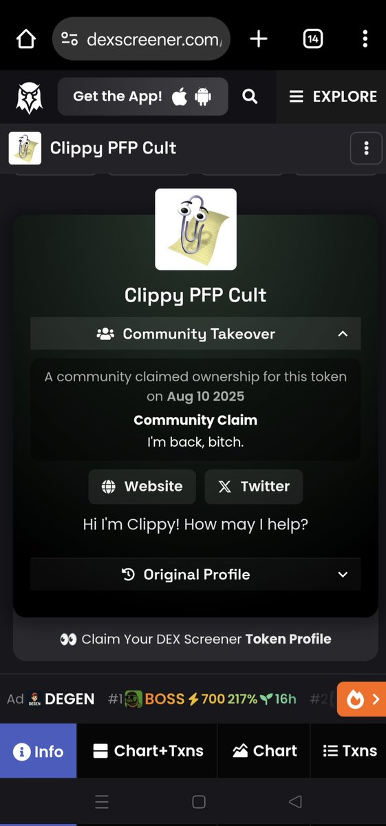VAMencrypted's tweet photo. #clippy is at 22M

Guys, What about OG #peedy?? https://t.co/963JLPhLdG