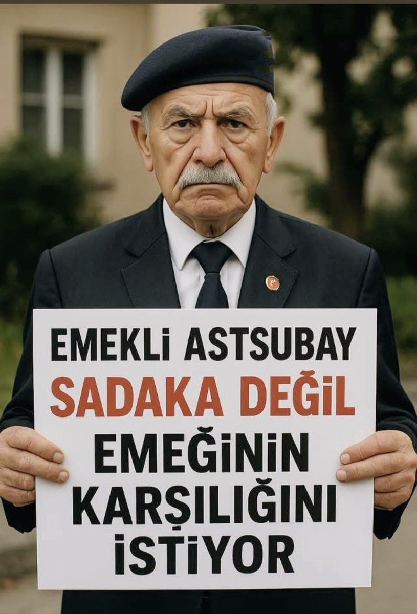 Her mesleğin bir onuru vardır.. Lütfen saygı gösterin… 🫡
#Astsubaylar 
#astsubaylarmutsuz 
#UNUTULANASTSUBAYLAR