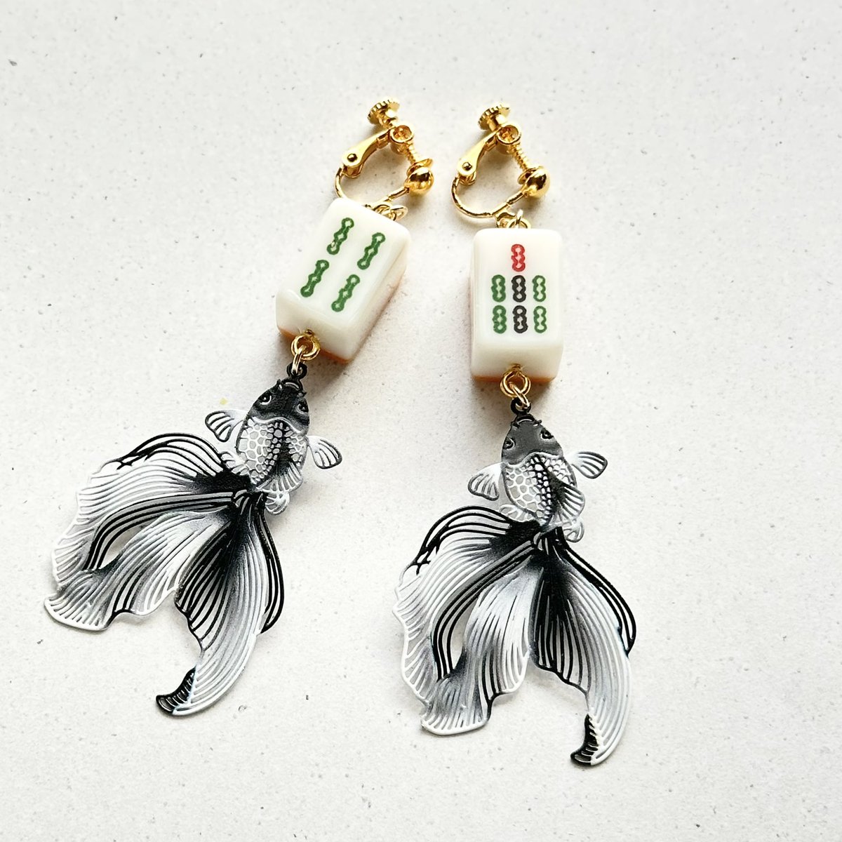 アクセサリー Pino:) ☆麻雀グッズ︎☆pino(ピノ) (@pino_handmade) / X