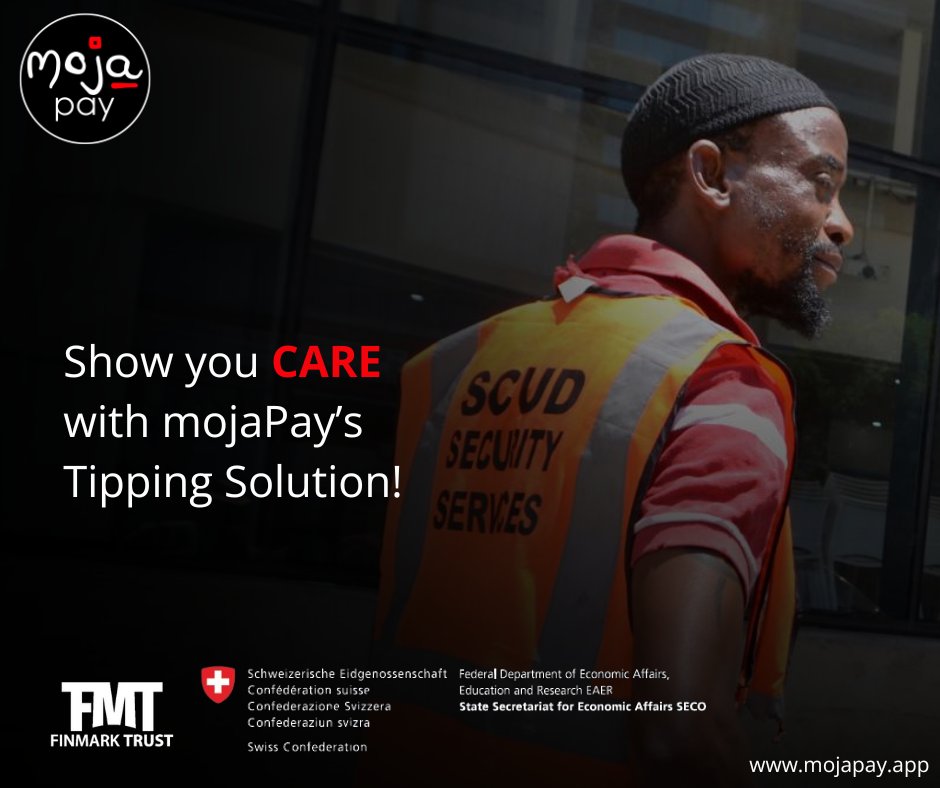 Your car guard works hard to keep your vehicle safe — now you can tip them instantly and securely with mojaPay.

No cash needed, just a simple digital tip to show your gratitude.

#securetips #mojaPay #digitalpayments